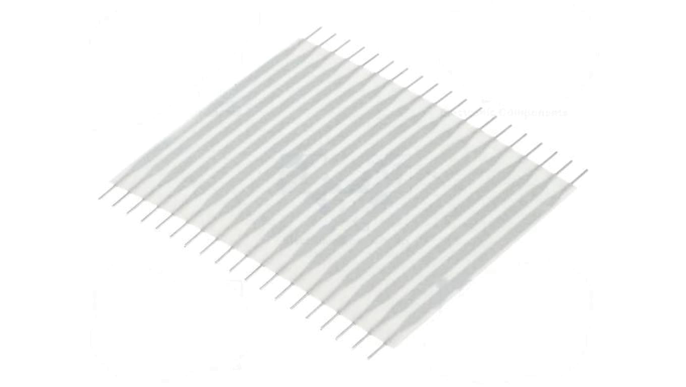 Złącze: zwora elastyczna R.taśmy: 2,54mm L: 38,1mm proste FSN21.5A-19