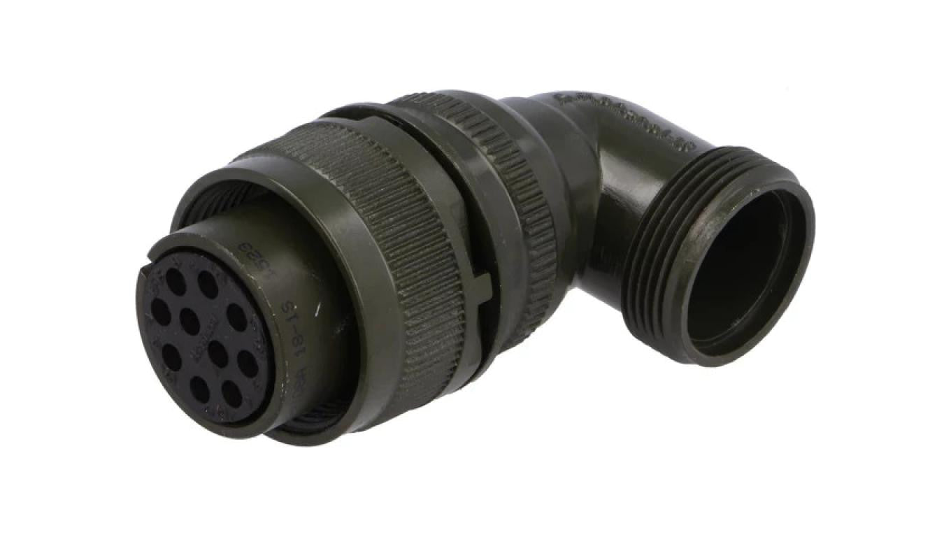 Złącze okrągłe rozmiar 18 MS/DS stop aluminium DS3108A 18-1S