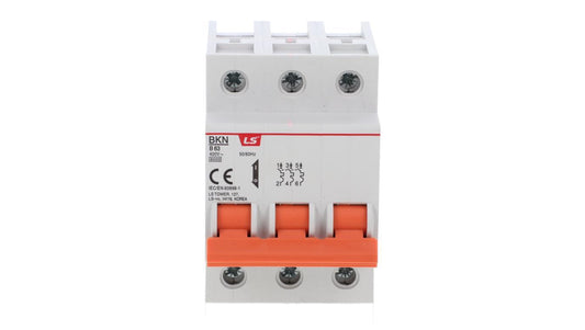 Wyłącznik nadprądowy 3P B 63A 6kA AC BKN 06130078R0