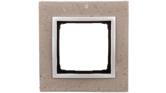 Simon 54 Nature Ramka pojedyncza beton - MOKRA ROBOTA DRN1/96