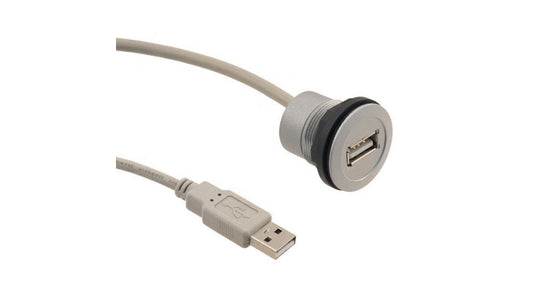 Gniazdo USB 22mm har-port -25÷70C Ø22,3mm IP20 srebrny 9454521925
