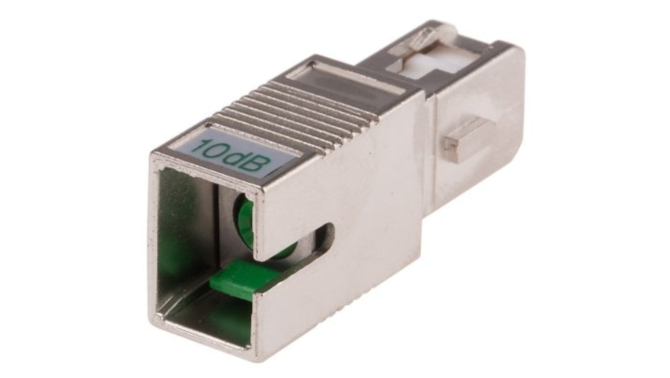 Tłumik światłowodowy 10dB Jednomodowy SC APC RS PRO