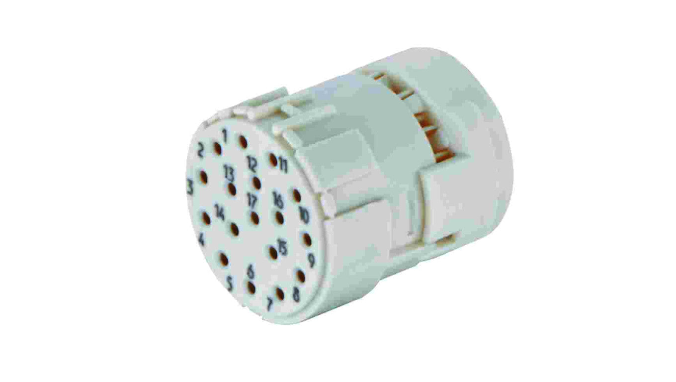 Złącze okrągłe M23 żeńskie 17-PIN 160V 9151173101