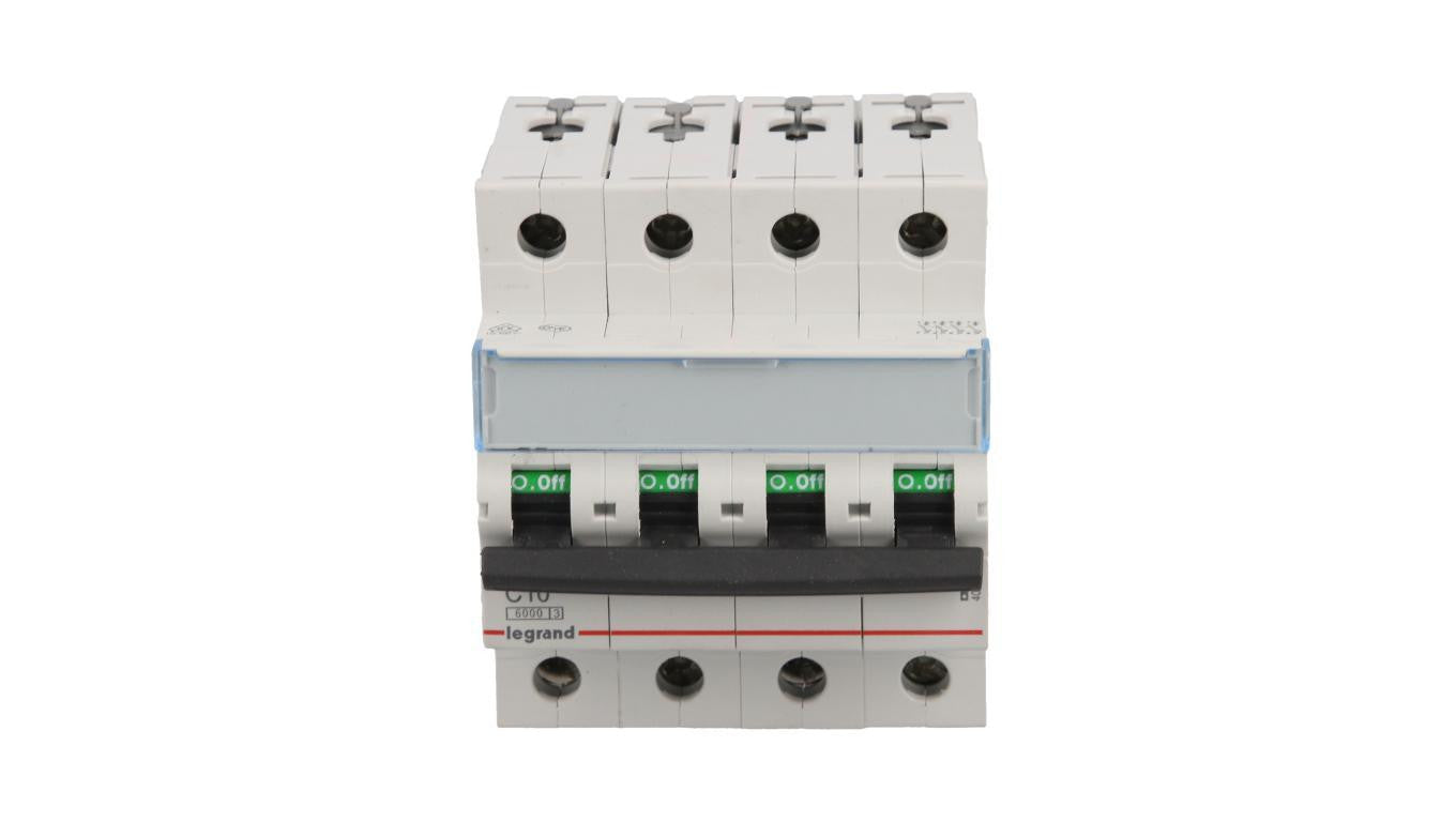 Wyłącznik nadprądowy 4P C 10A 6kA AC S304 TX3 403560