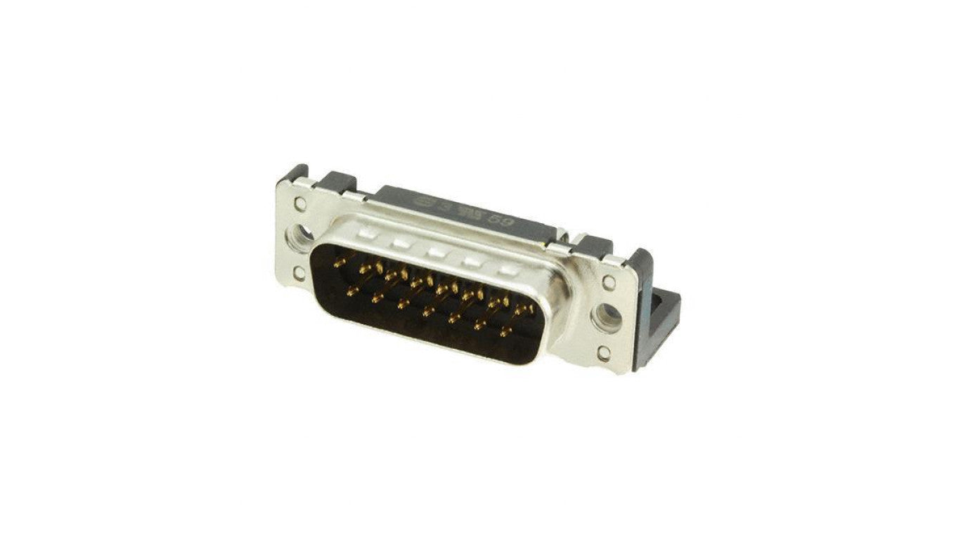 D-Sub PIN: 9 gniazdo męskie kątowe 90 THT M3 09651226801