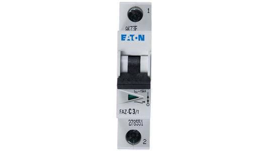 Wyłącznik nadprądowy 1P C 3A 15kA AC FAZ C3/1 278551