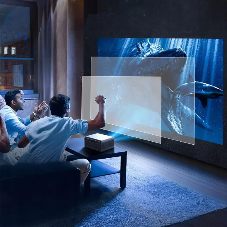 Rzutnik Android Google TV FULL HD 4K 39000lm WiFi Przenośny SMART Zenwire G60