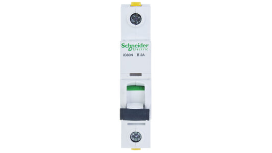 Wyłącznik nadprądowy 1P B 2A 6kA AC iC60N-B2 Acti9 A9F03102