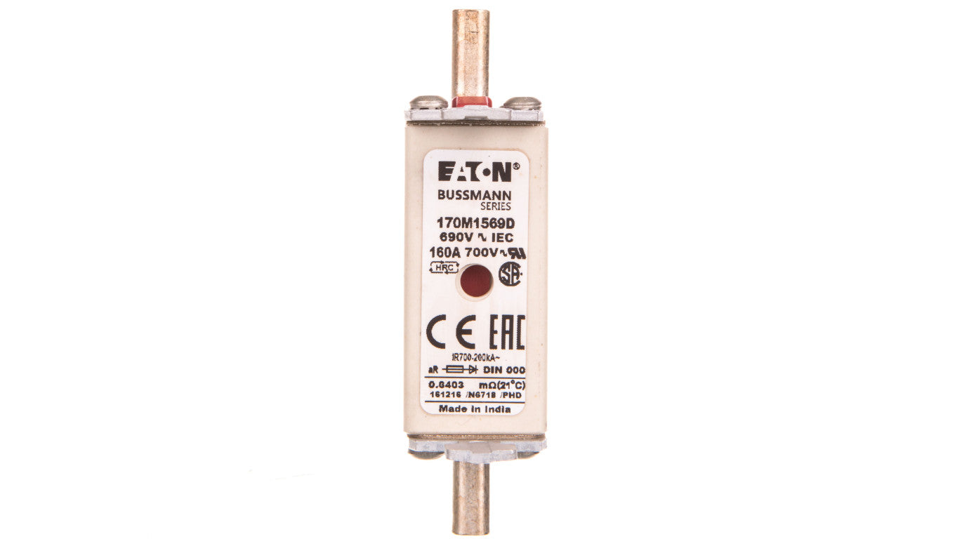 Wkładka bezpiecznikowa DIN000 160A aR 690V 170M1569D