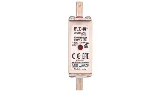 Wkładka bezpiecznikowa DIN000 160A aR 690V 170M1569D