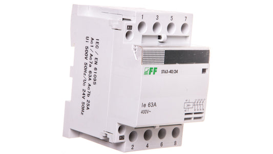 Stycznik modułowy 63A 4Z 0R 24V AC ST63-40-24V
