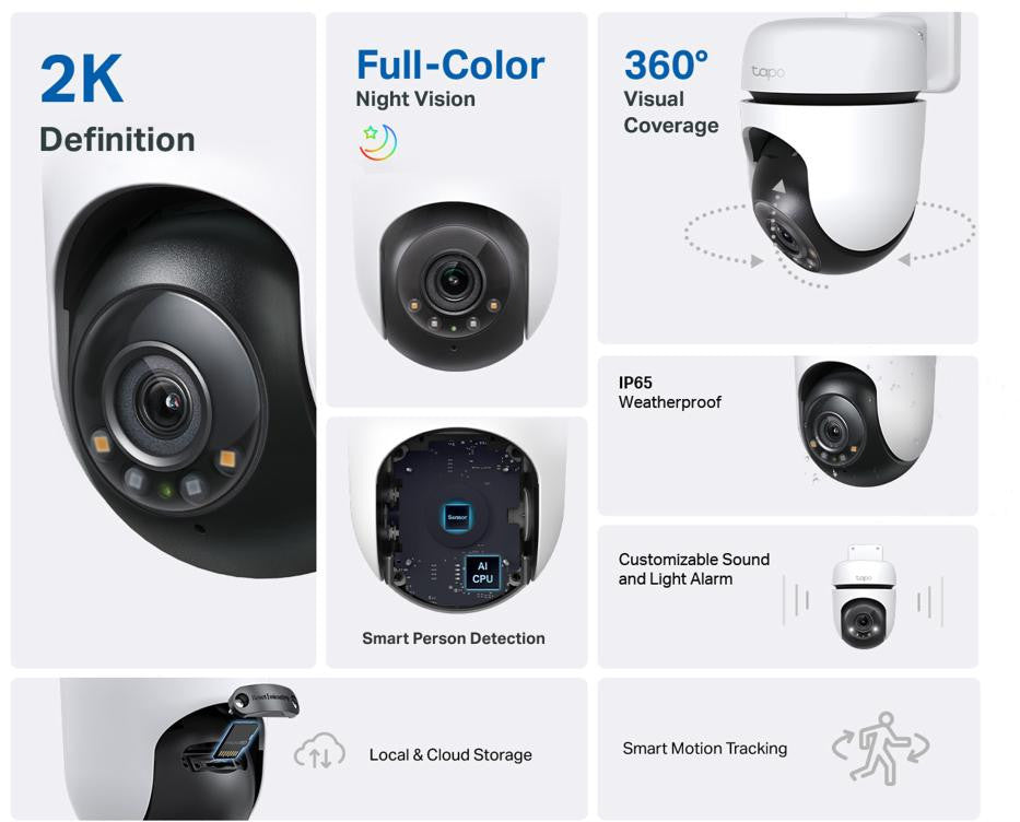 KAMERA TP-LINK TAPO C510W ZEWNĘTRZNA