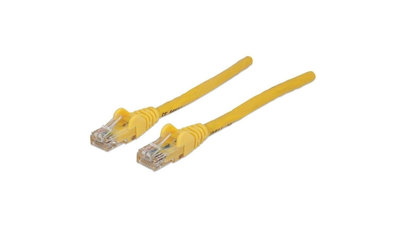 Patch Cord Cat6 UTP 7,5M Żółty 100 Miedź 342391
