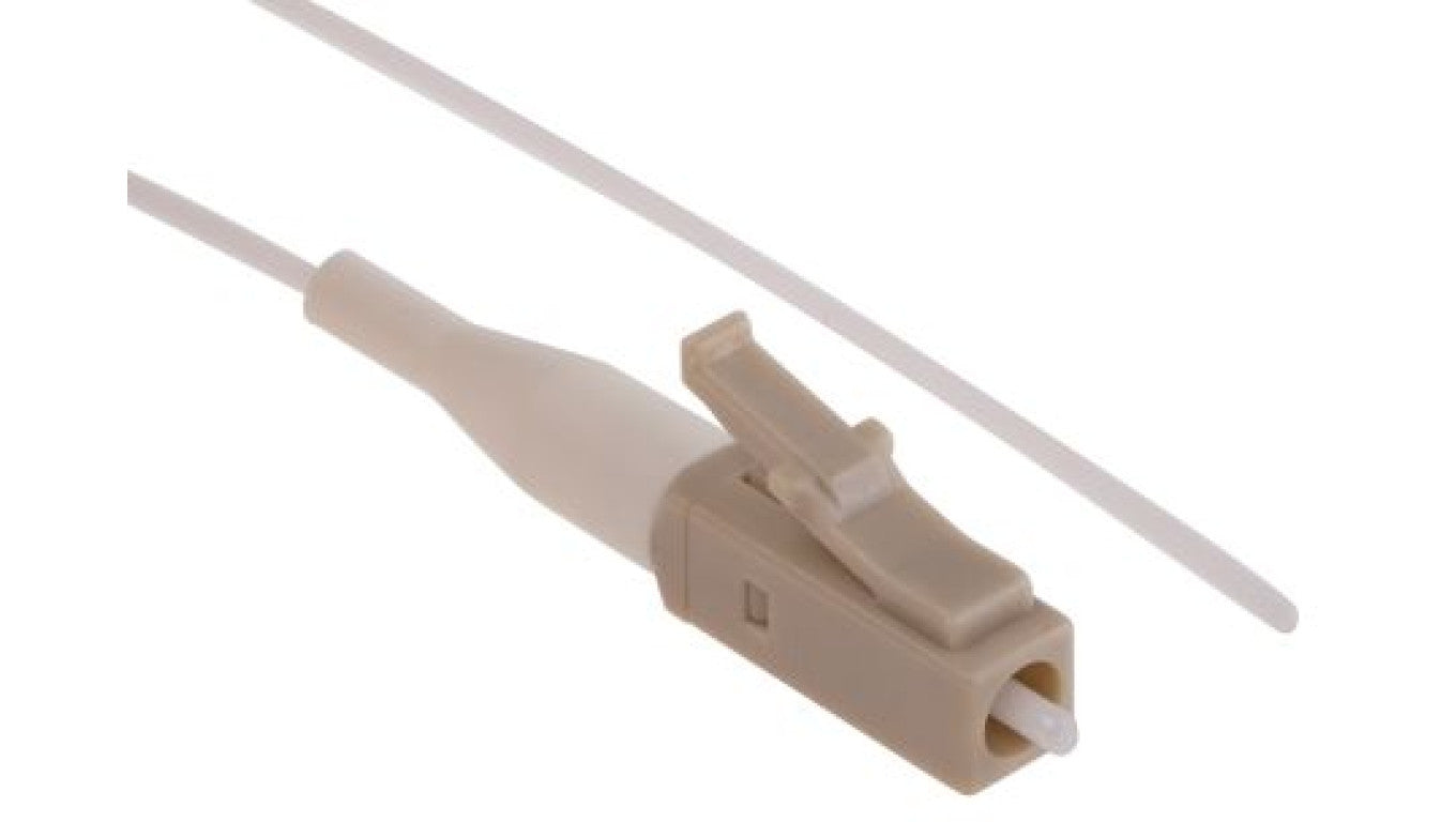 Kabel światłowodowy, średnica: 62.5/125μm, OM1 Wielomodowy, Biały, LC / przewodu elastycznego wielożyłowego