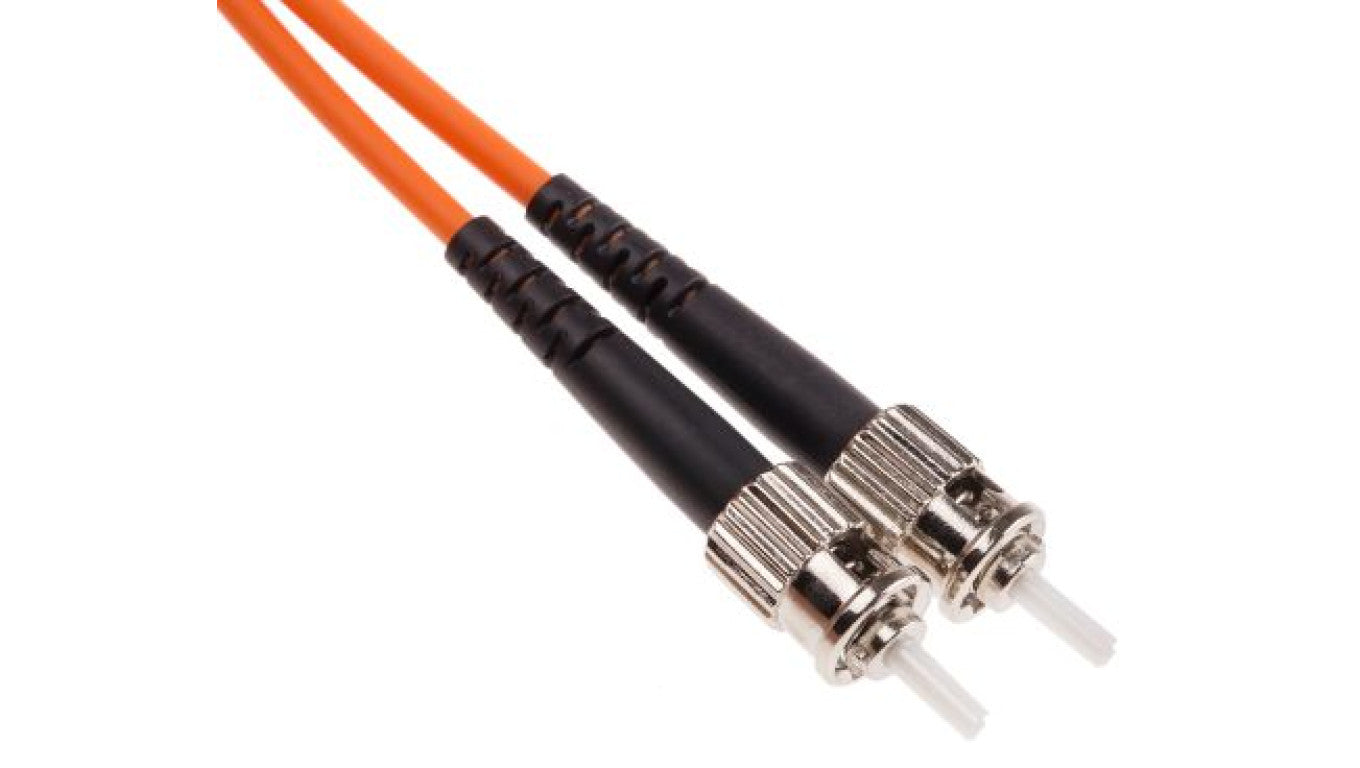 Kabel światłowodowy, średnica: 62.5/125μm, OM1 Wielomodowy, Pomarańczowy, ST / ST