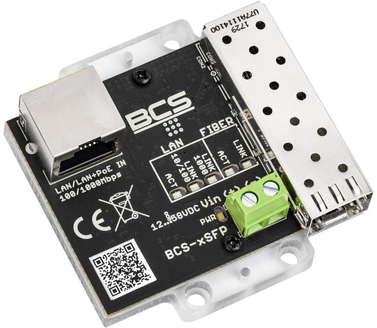 Gigabitowy media konwerter BCS POWER BCS-xSFP