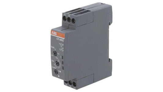 Przekaźnik czasowy 0,05÷10min SPDT 24÷240VAC 24÷48VDC IP20 1SVR508120R0000