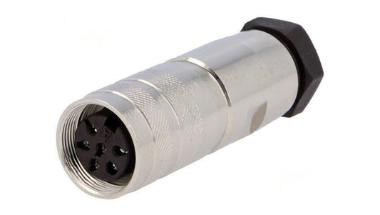 Złącze M16 wtyk żeńskie -PIN 6 5A 300V C091D C09131D0061012U