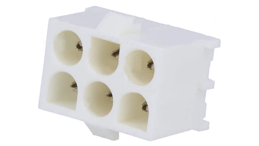 Gniazdo przewód-płytka męskie Universal MATE-N-LOK 6,35mm 350711-1
