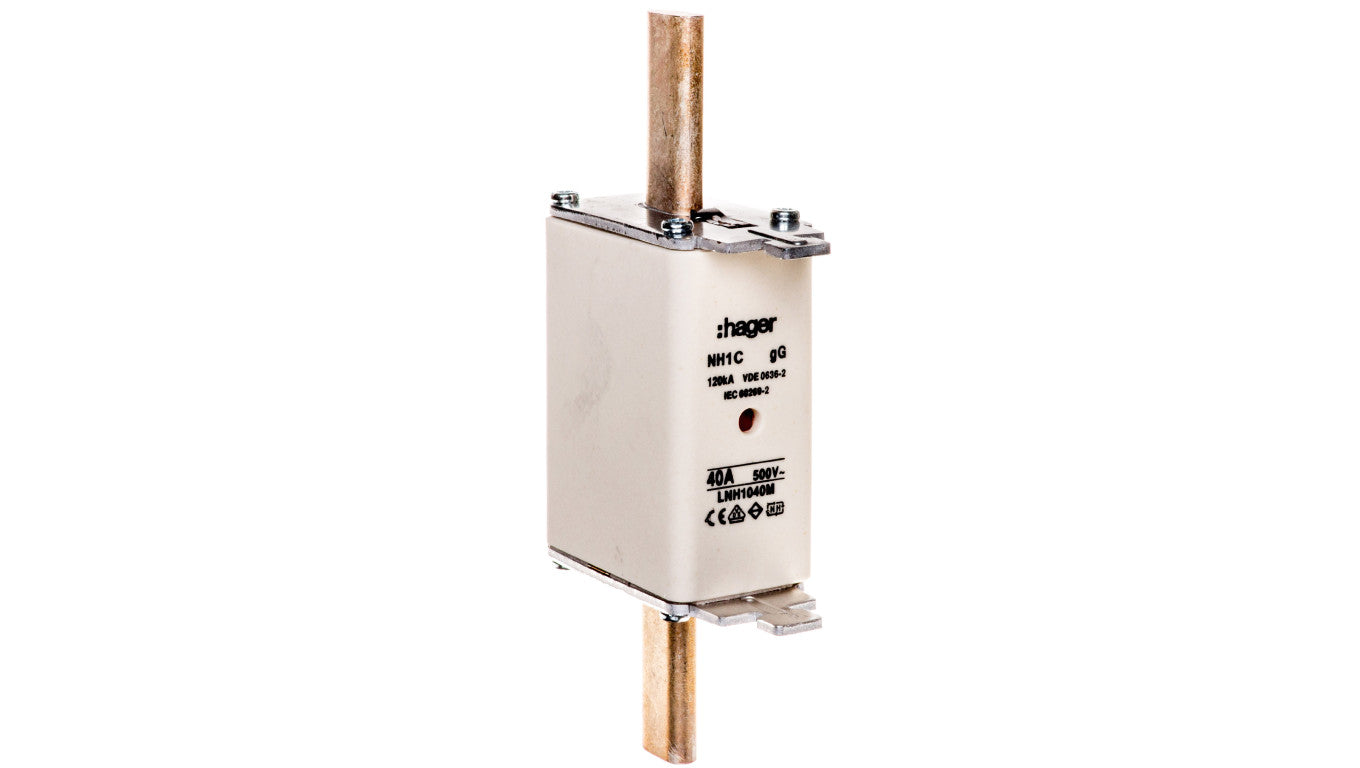Wkładka bezpiecznikowa NH1C 40A 500V gG LNH1040M
