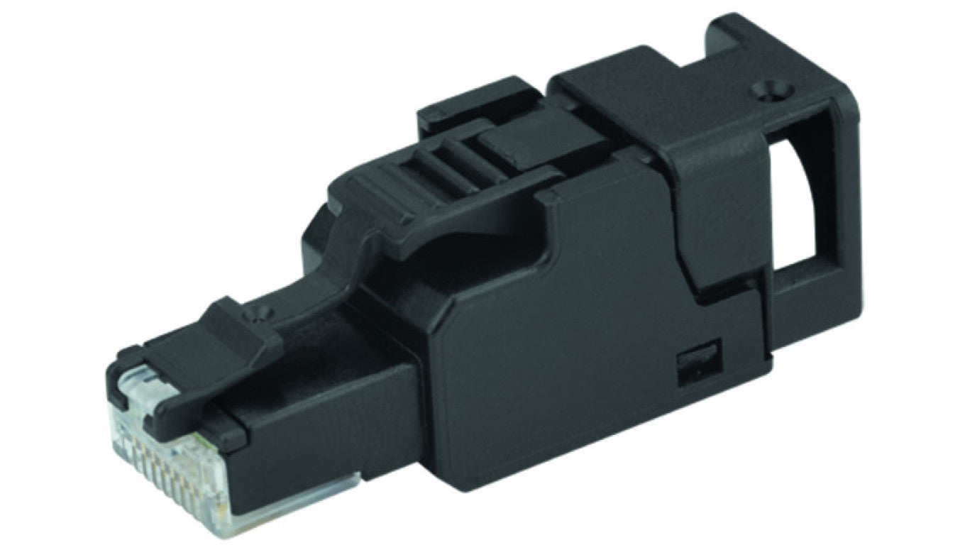 Telegärtner Wtyk STX nieekranowany RJ45 Kat.6A T568A na drut AWG23-22 linkę AWG23-22