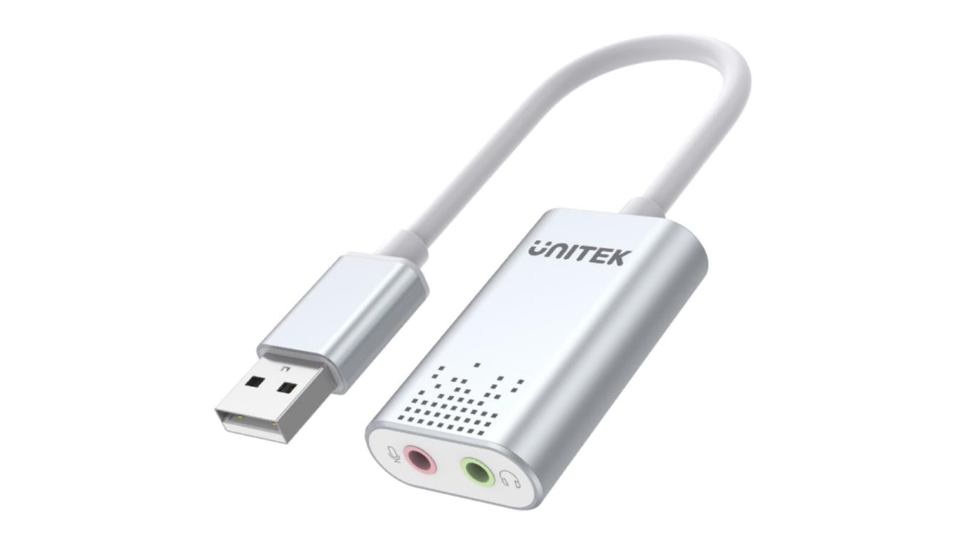 Unitek Y-247A karta dzwiekowa USB Stereo