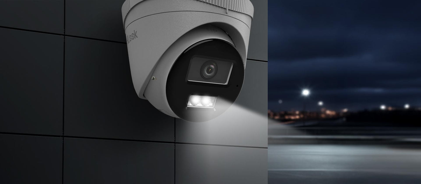 Kamera IP Hilook IPC-T240HA-LU(2.8mm) kopułka 4MP Smart Hybrid Light