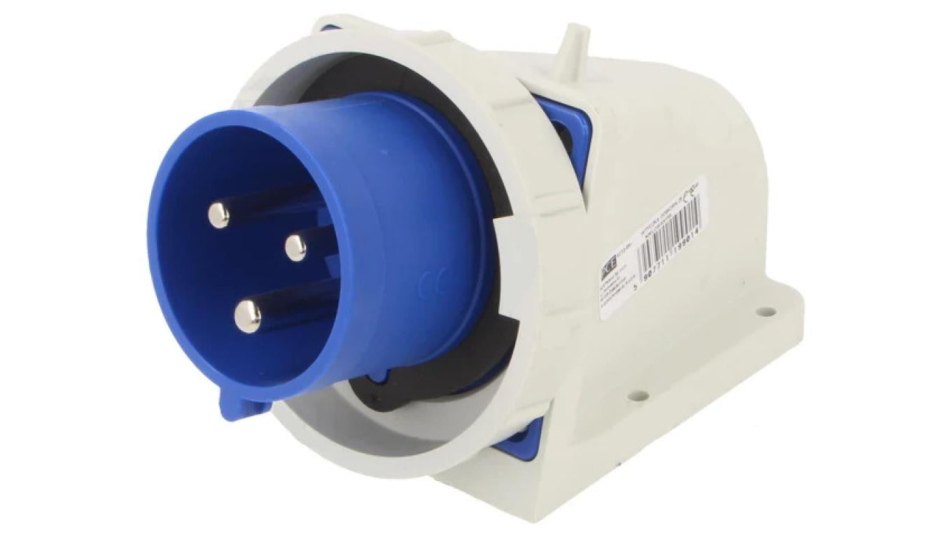 Złącze zasilające AC gniazdo 32A 230VAC IEC 60309 męskie 5232-6KV