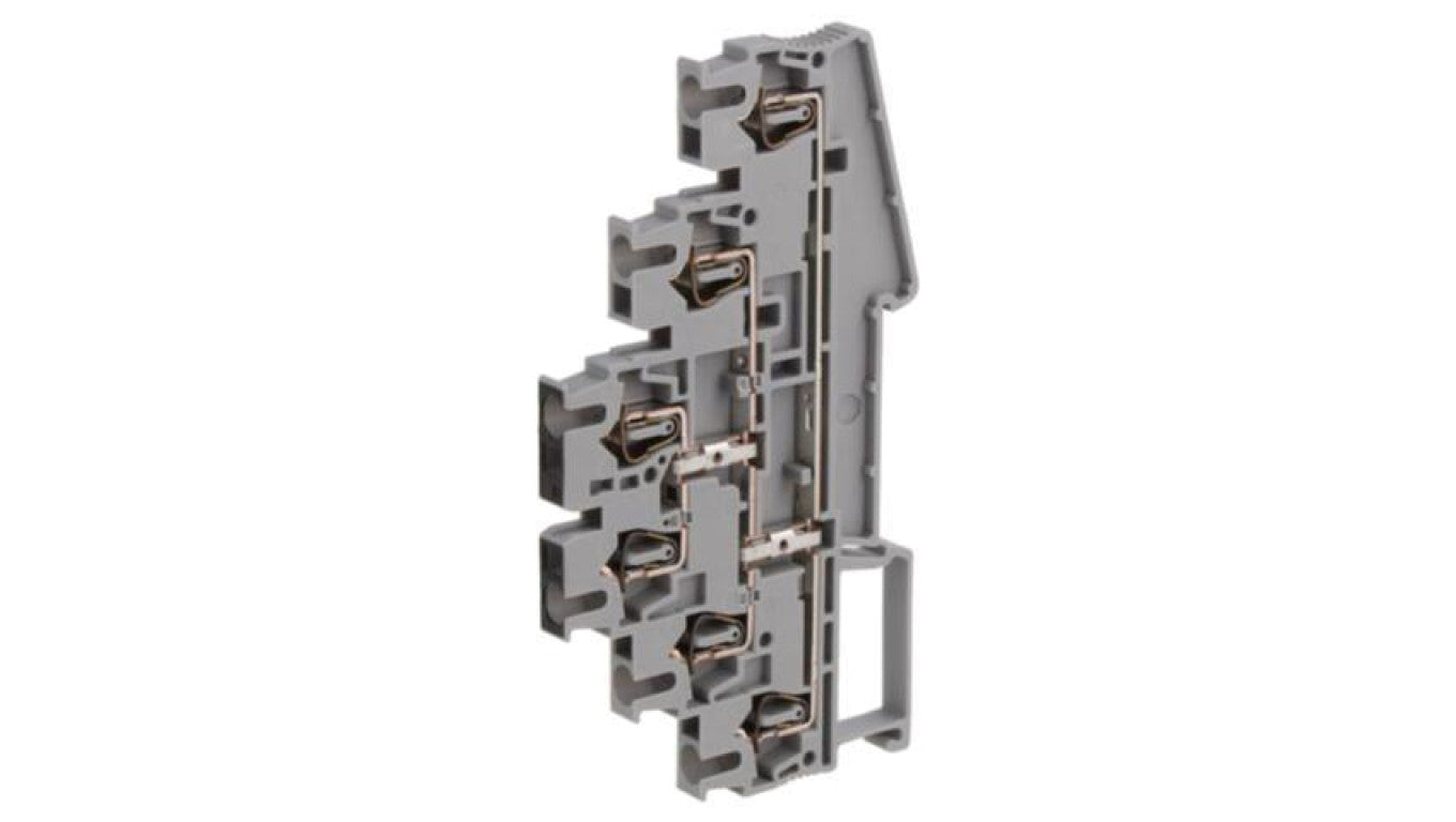 Złączka szynowa, ST, zacisk sprężynowy, 31A, poliamid, 5.2mm, TS35 3036068