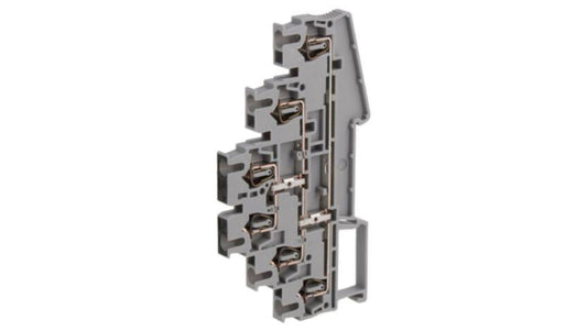 Złączka szynowa, ST, zacisk sprężynowy, 31A, poliamid, 5.2mm, TS35 3036068