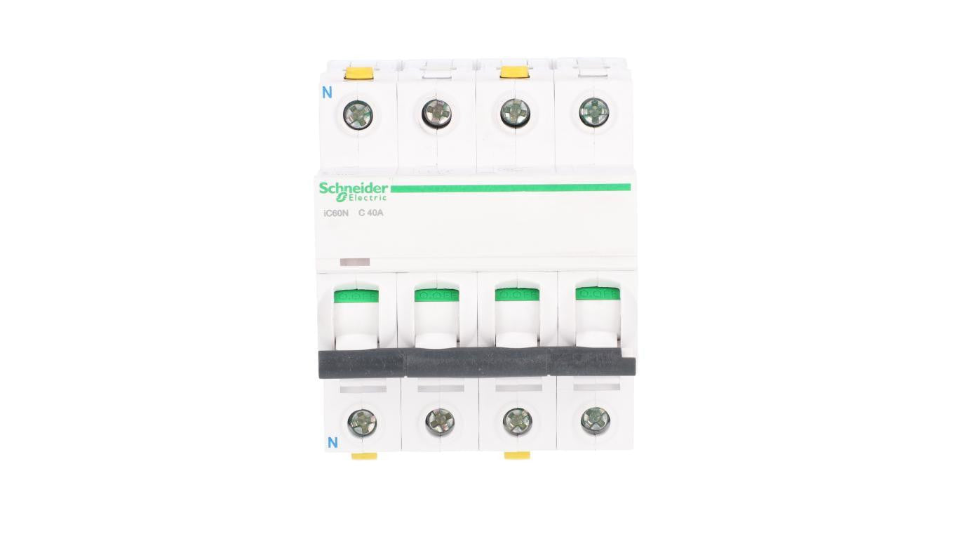Wyłącznik nadprądowy 3N C 40A 6kA AC iC60N-C40-3N Acti9 A9F04740