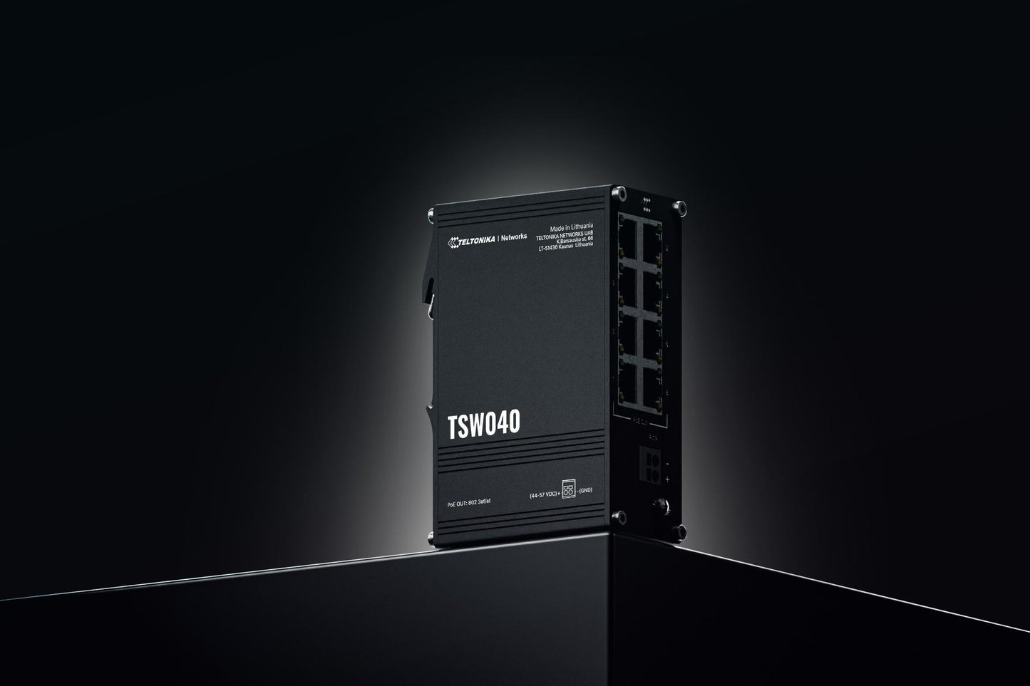 Teltonika TSW040 switch przemysłowy PoE (TSW04000000)