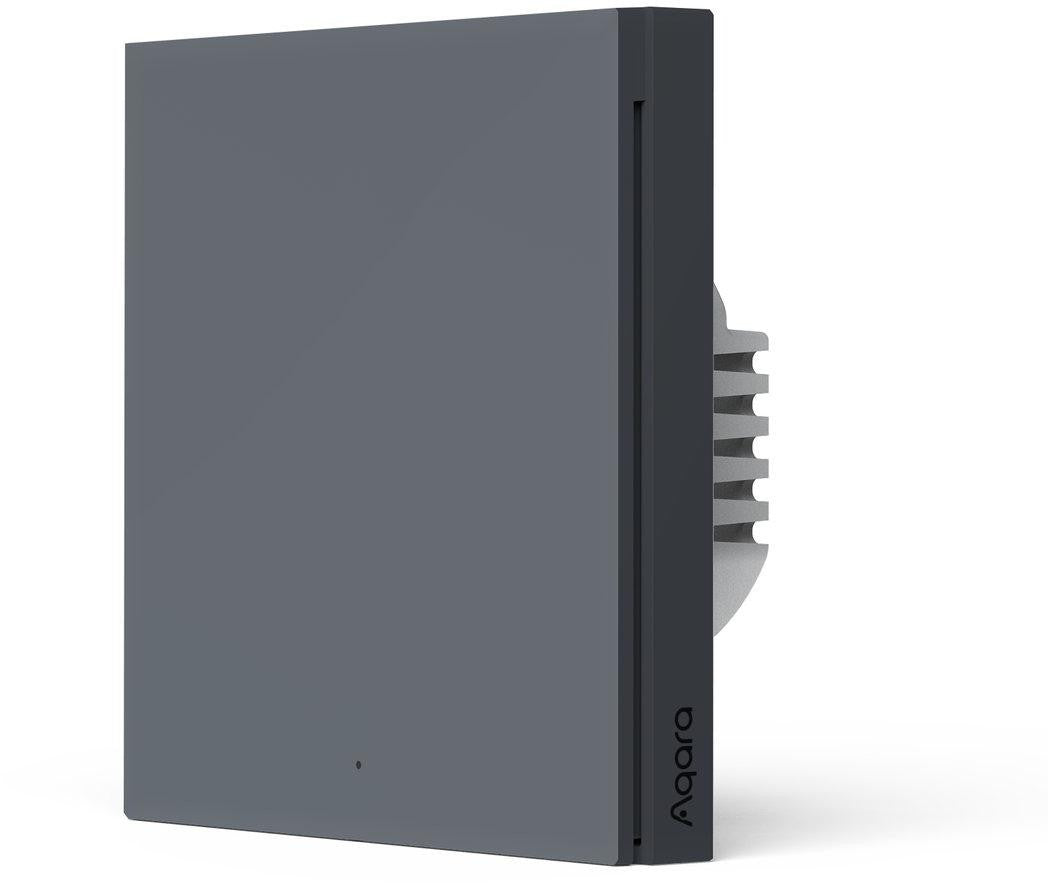 Aqara Smart Wall Switch H1 Szary pojedynczy z przewodem neutralnym
