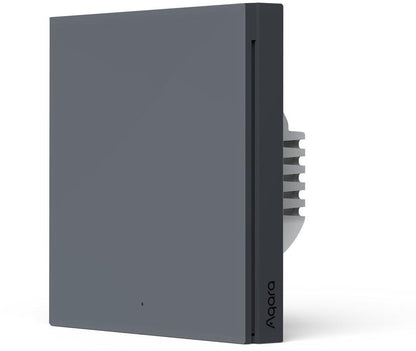 Aqara Smart Wall Switch H1 Szary pojedynczy z przewodem neutralnym