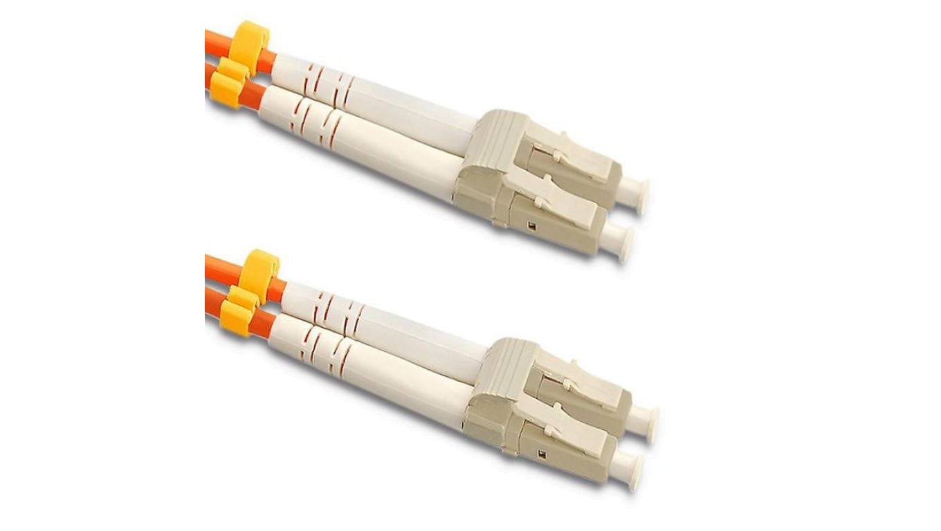 Qoltec Patchcord światłowodowy LC/UPC-LC/UPC Multimode 50/125U OM2 Duplex 10m