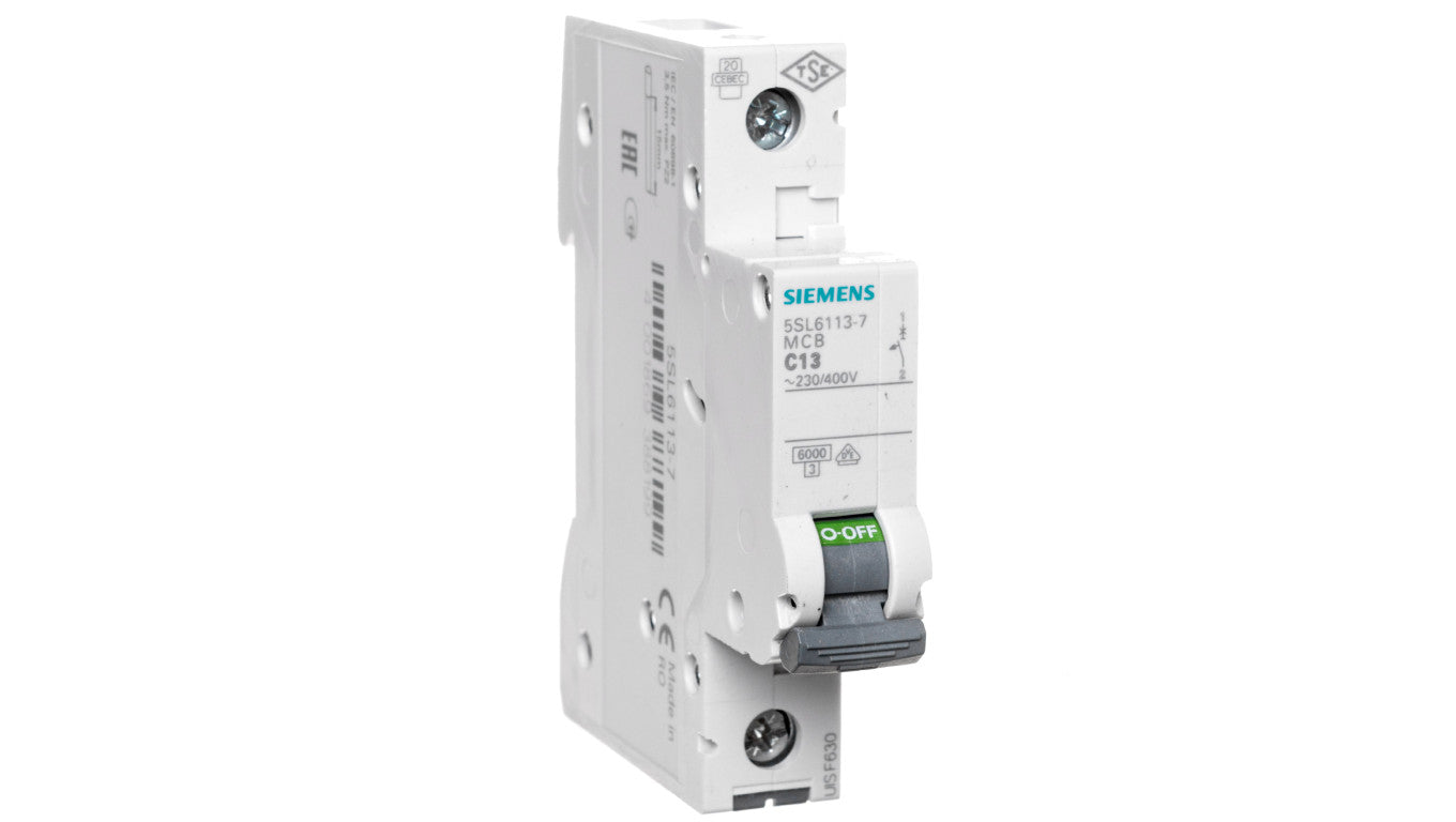 Wyłącznik nadprądowy 1P C 13A 6kA AC SENTRON 5SL6113-7