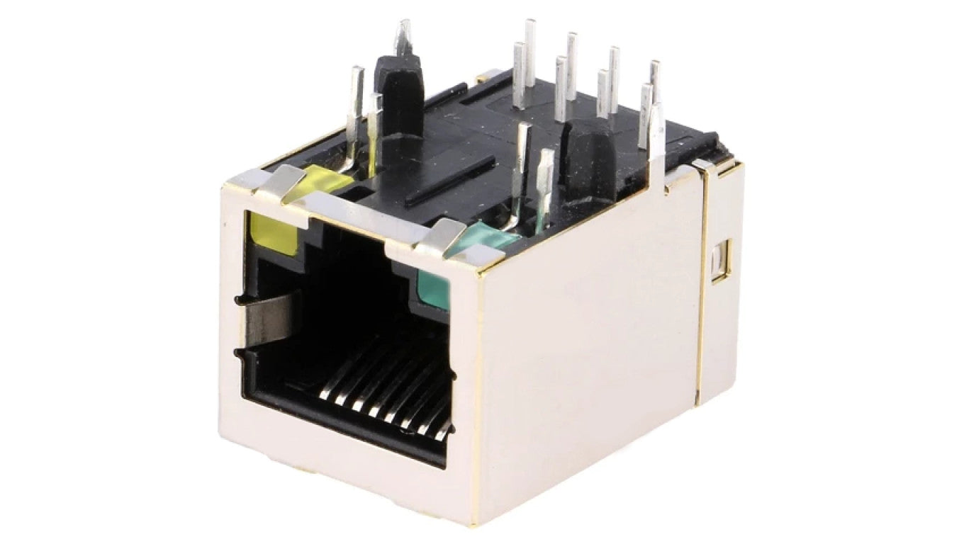 Gniazdo RJ45 8-PIN Układ 8p8c na PCB THT 5569564-1