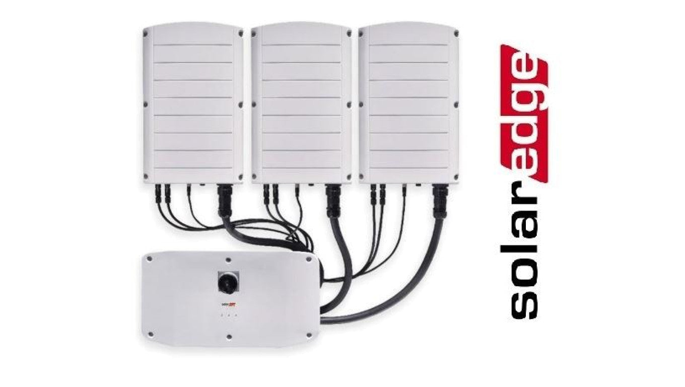 Inwerter sieciowy 3-fazowy 100W SolarEdge SE100K-RW00IBNM4 z 3xSESUK-RW00INNN4