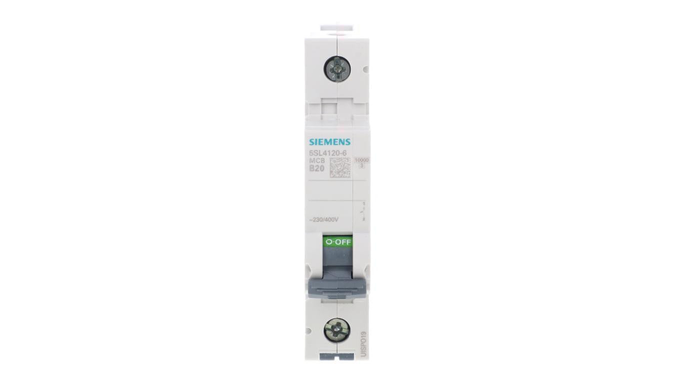 Wyłącznik nadprądowy 1P B 20A 10kA AC SENTRON 5SL4120-6
