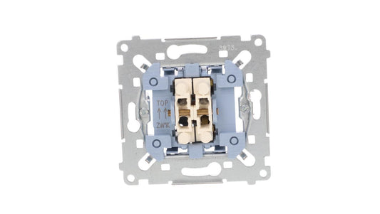 Simon 54 Łącznik żaluzjowy trójpozycyjny 1-0-2 mechanizm 250A 250V, szybkozłącza, SZW1KM