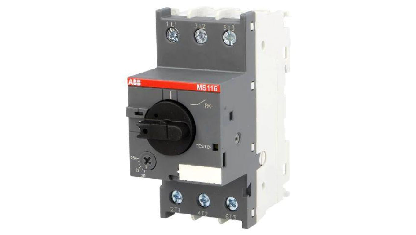 Wyłącznik silnikowy 12,5kW 208÷690VAC na szynę DIN IP20 1SAM250000R1014
