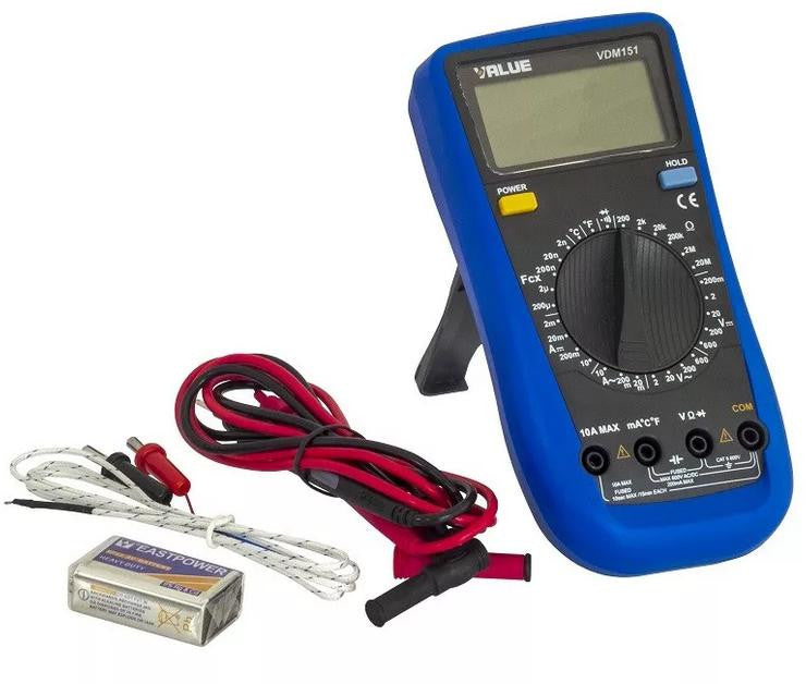 MULTIMETR CYFROWY VALUE VDM-151
