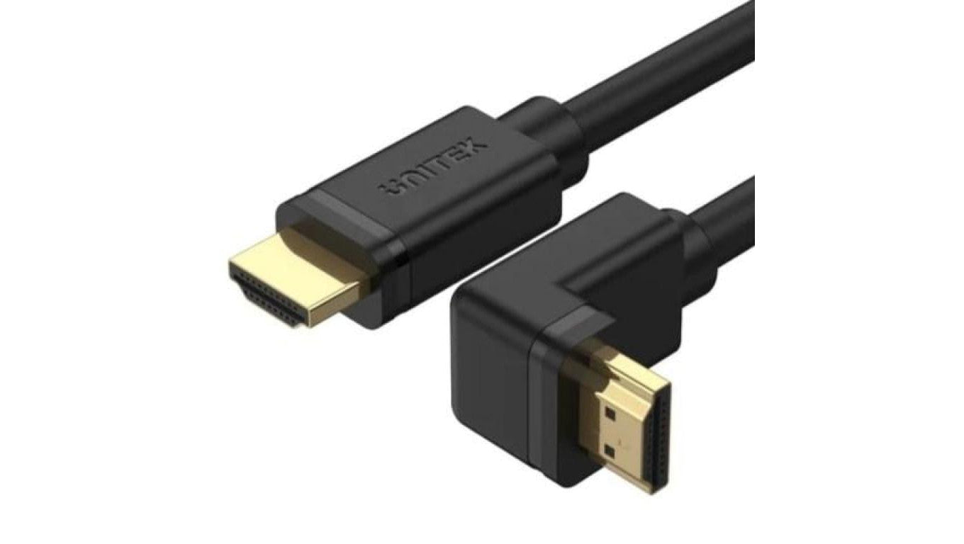 UNITEK Kabel HDMI 2.0 4K High Speed Ultra HD 4K@60 kątowy 270 stopni 3m