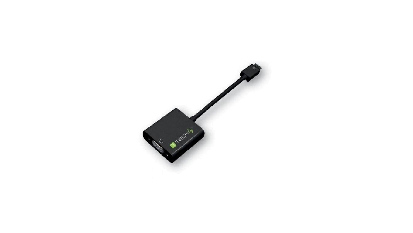 Konwerter HDMI Mini C Na VGA M/F IDATA HDMI-VGA-4