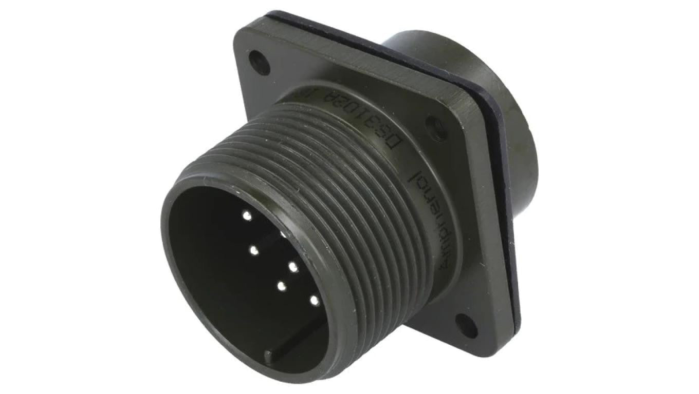 Złącze okrągłe 13A rozmiar 18 MS/DS stop aluminium DS3102A 18-1P