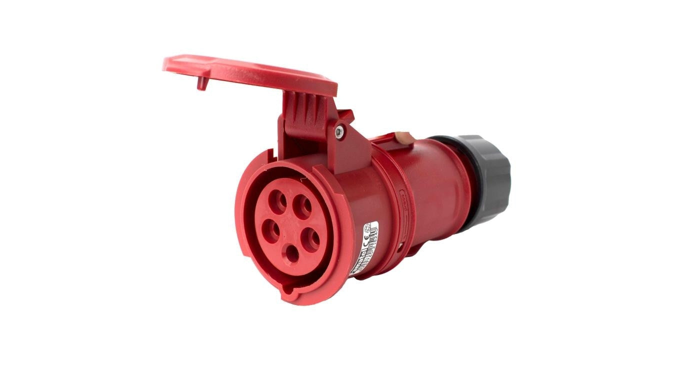 Gniazdo przenośne 16A 5P IP44 400V / 23301