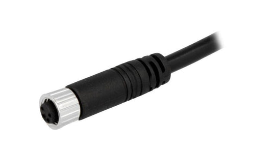 Złącze M8, żeńskie, PIN:4, wtyk, proste, 30V 8-04AFFM-SL7A05