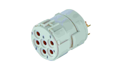 Złącze okrągłe M23 żeńskie 6-PIN 300V 9151062702