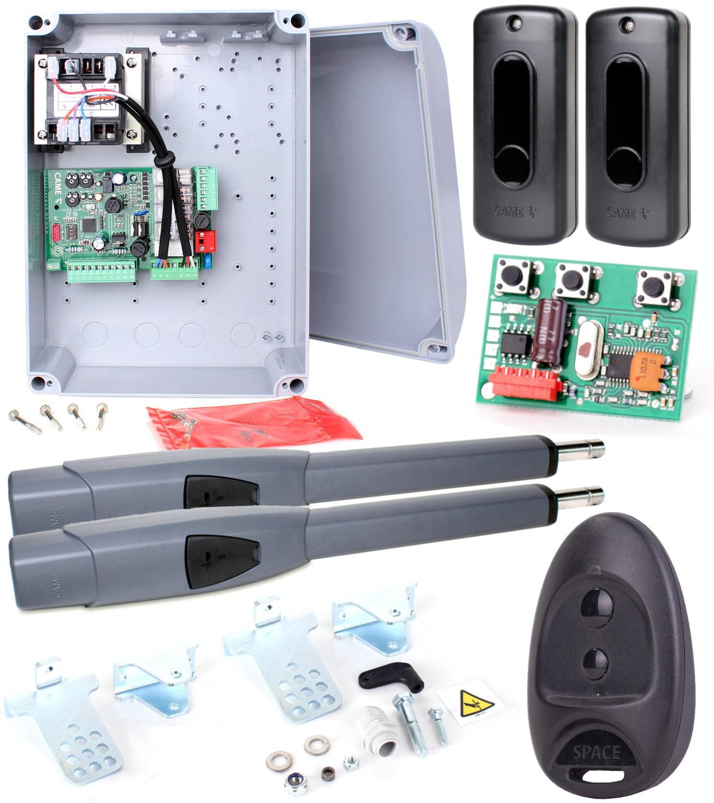 Zestaw CAME ATS 30AGM STANDARD 230V SPACE do 6m bram dwuskrzydłowych