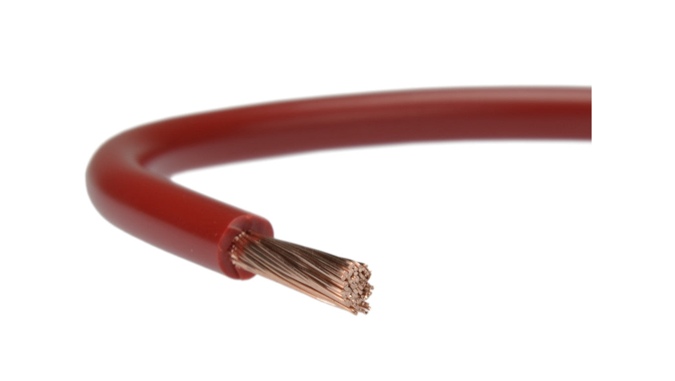 Przewód instalacyjny H07V-K / LgY 25 750V czerwony linka giętka Elektrokabel /100m/